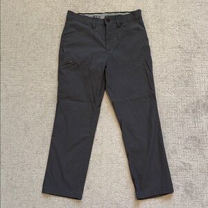 Men’s Orvis Charcoal Tech Pants - 34x30 - All Season & Water Repellent
